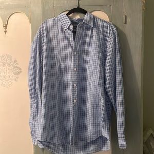 Mens j crew mercantile flex button up shirt size L